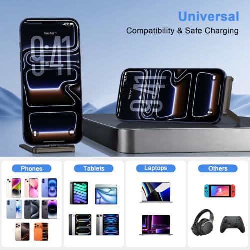 240W USB-C 90°Degree Invisible Phone Stand with USB C Adapter,2Pack 2 in 1 Type C Male to Female Adapter with Foldable Phone Desk Stand Holder for iPhone 17 Pro Max/16/15/Samsung/Pixel/Gaming