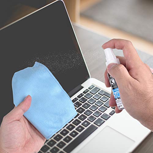 Lens and Screen Cleaning Kit - 3X Cleaning Spray, 3X Microfiber Cloth - Perfect to Clean The Lens of Your DSLR Camera (3 Bottles) - color: 3 Bottles