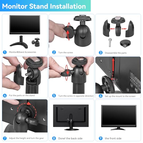 14 Inch Touch Screen Monitor FHD 1080P 60hz 99% sRGB IPS/HDMI/USB-C Computer Monitor Plug & Play, for Laptop PC Phone Raspberry Pi Switch PS4 PS5
