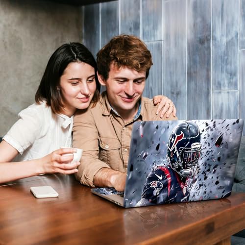 Universal Laptop Skin Sticker Decal, Compatible with MacBook HP Dell Lenovo 12"-15.6", Reusable Vinyl Notebook Cover 3PCS Set, High-Recognition Film-Tom Brady Footabll - color: Tom Brady Footabll