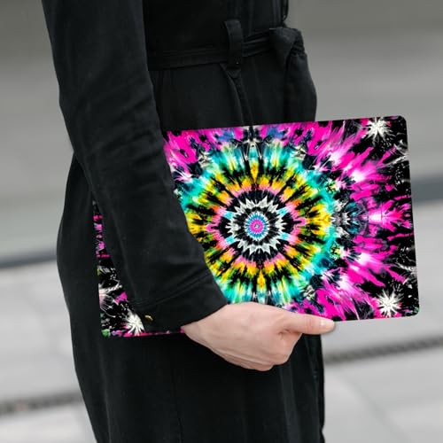 Laptop Skin Sticker Decal 12" 13" 13.3" 14" 15" 15.6",Waterproof Scratch Resistant Vinyl,Reusable Easy to Apply,for MacBook HP Dell Notebooks Netbooks Laptop,2 Wrist Pads,Colorful Print - color: Colorful Print