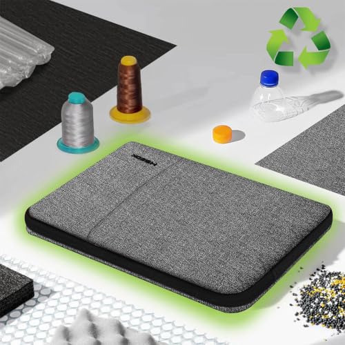 Hseok Laptop Case 13.3 14 inch Sleeve, Rainproof & Shockproof Carrying Case Compatible with MacBook Pro/Neo 14 M5/M4/M3/M2/M1,13.3 MacBook Air/Pro,XPS 14 and Most 13"-14" Notebook Tablet,Gray-Black - color: Dark Gray-black