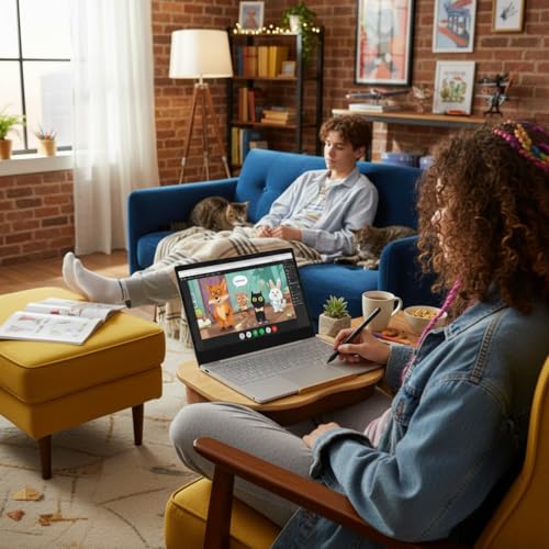 Bamboo Lap Desk for Laptop with Cushion-Fits up to 15 inch | Computer Laptop Stand with Phone Hoder Anti-Slip Stopper - size: 15"x11"