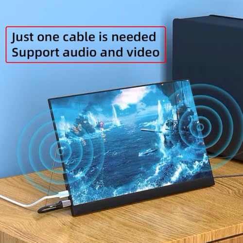 cablecc 4K HDMI Source to Type C USB-C Touch Screen Displays Male 4K HDTV Cable for Laptop Monitor 2.0m - style: HDMI 4K+USBC+USBA