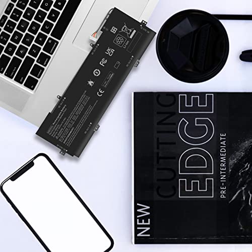KB06XL Laptop Battery Replacement for HP Spectre X360 15-BL002XX 15-BL000NA 15-BL030NG 15-BL000 15-BL0XX 15-BL1XX 15-BL002XX 15-BL012DX 2PG91EA Z6L01EA HSTNN-DB7R TPN-Q179 902401-2C1 902499-855 - size: KB06XL 14.17, 7.68, 0.91in