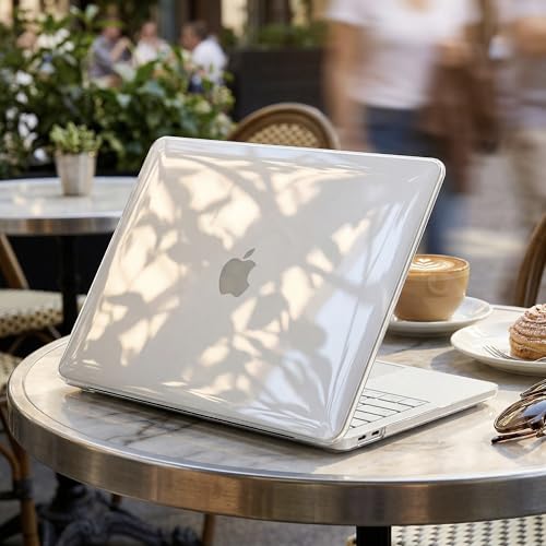 Batianda CrystalAir Case for MacBook Neo 13 Inch 2026, Crystal Clear | 4-in-1 Bundle Ultra Clear Slim Hard Shell, Lightweight Everyday Protection for MacBook Neo 13 Inch 2026 Model A3404 - color: Crystal Clear