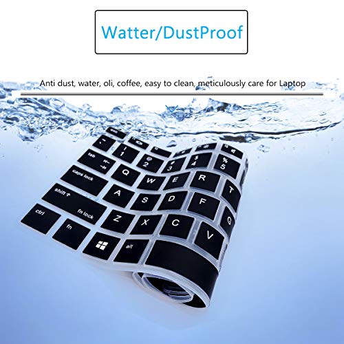 Keyboard Cover for HP ProBook 440 445 G9 G5 G6 G7 G8 G10, HP ProBook 430 G5, HP ProBook x360 440 G1, HP ProBook 640 G4 G5 G7 G8 14 inch Keyboard Protective Skin (Not fit 430/440/640 G2 G3) -Bk - size: 14 Inch