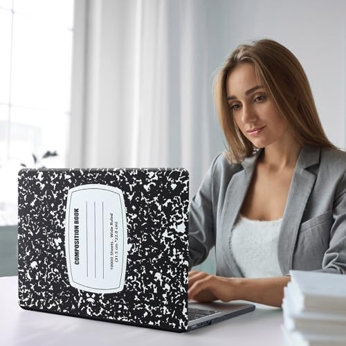 Funut Compatible with MacBook Air 13 inch Case 2022 2021 2020 2019 2018 Model A2337 M1 A2179 A1932 Plastic Hard Shell Case Protective Cover for MacBook Air 13 A2337 A2179 A1932 with Touch ID, Notebook - color: 2# notebook, size: Mac Air 13" 2018-2022(A193