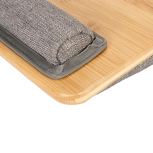 Laptop Desk, Portable Lap Table, Lightweight Tablet Slot Holder, Comfortable Tilt Angle, Durable, Water