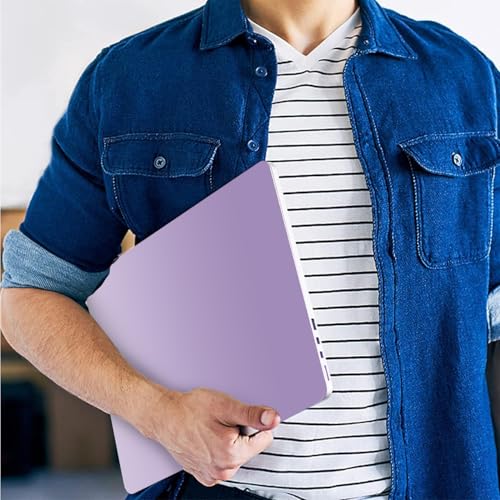 Laptop Skin Sticker Decal 15-15.6 Inches, Universal Reusable Vinyl Sticker for 12.1 13 13.3 14 15.4 Inches Netbook/Notebook PC, Waterproof & Scratch-Resistant (Purple - Gradient) - color: Purple - Gradient