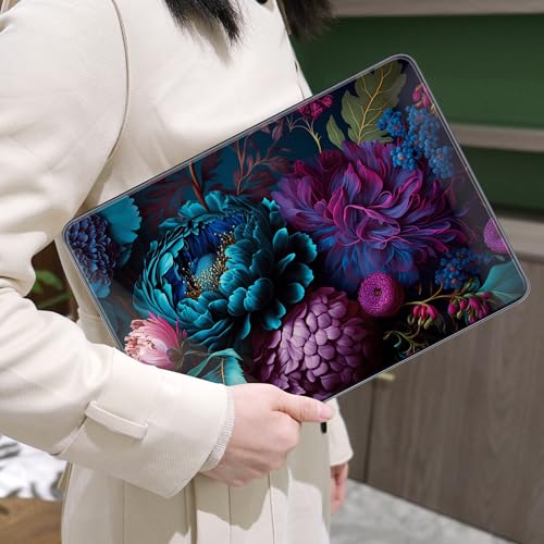 MEEgoodo Printed Case for New MacBook Neo 13 inch 2026 Release(Fit Model A3404), Laptop Hard Shell Cases with Keyboard Skin & Screen Protector & Webcam Covers, Beautiful Fantasy Flower - color: Beautiful Fantasy Flower