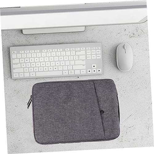 LALAFINA 1Pc Laptop Sleeve Case for Lightweight Pouch Organizer with Double Zippers for Office Travel and Leisure for Accessories and Essentials