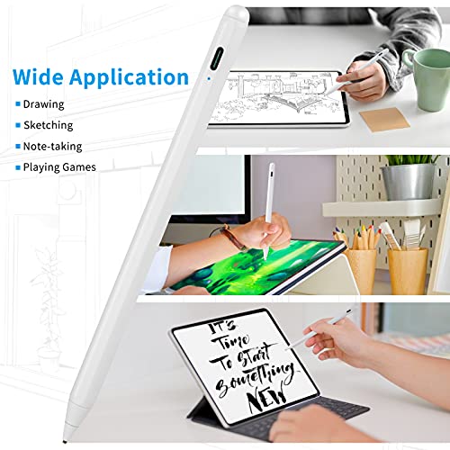 Stylus for Dell Latitude 2 in 1 Pen,1.5mm Fine Tip Pencil Compatible with Dell Latitude 2 in 1 Stylus Pen White - color: White