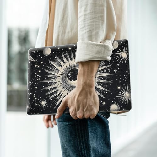 Reusable Universal Laptop Skin Sticker, Cut to Fit for 11.6–15.6 Inch Laptops, Waterproof Protective Film, No-Residue - Cosmic Eye - color: Cosmic Eye
