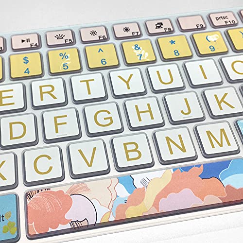 Keyboard Cover for 2021 2020 2019 Dell Inspiron 15 5501 5502 5505 5508 5584 5590 5593 5598 15.6" & Inspiron 15 7000 7590 7591 7501 7506 7706 7790, Vostro 7590 5590 7500, Litter Flowers - color: Litter Flowers