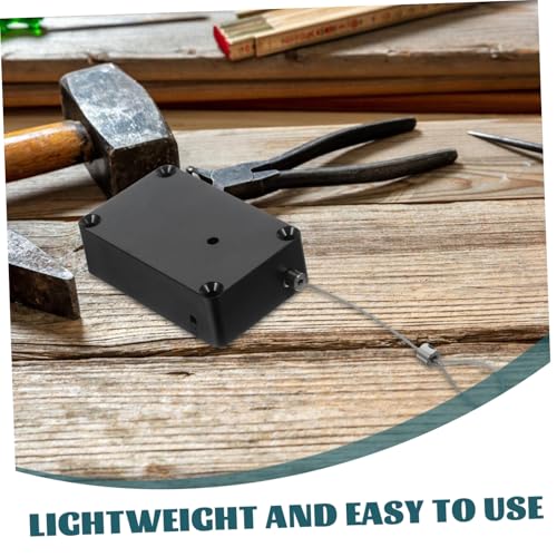 1kg Retractable Cable Reel Lock Lanyard for Laptop Tv Remote Security Tether