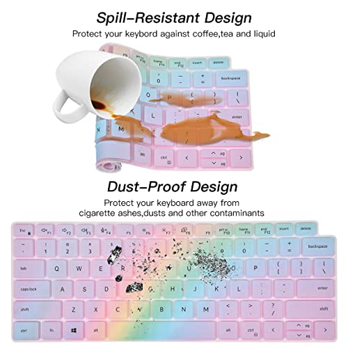 Dell Keyboard Cover for Latitude 3000 3340 5320 5330 5340 5350 7320 7330 7340 7350 13.3" - Rainbow - color: Rainbow