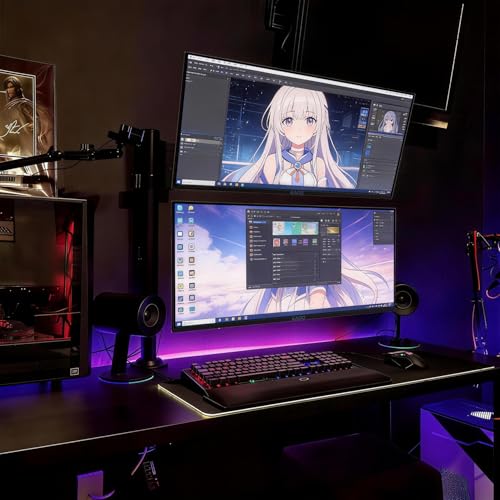 Kado 2-Pack 34" 100Hz Ultrawide 21:9 3440x1440 WQHD Computer Monitor | 103% sRGB DisplayPort HDMI, Dual Gaming Monitor Setup,Stacked Gaming AMD FreeSync Premium, VESA Mount Built-in Speakers