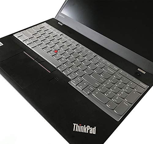 YYubao Ultra Thin Clear Keyboard Cover Skin Protector Compatible with 15.6 inch Lenovo ThinkPad P51S T570 T575 E580 T580 Laptop (NOT Compatible for 15.6" ThinkPad P50 P50s P51) - color: Compatible for ThinkPad P51S T570 T575 E580 T580