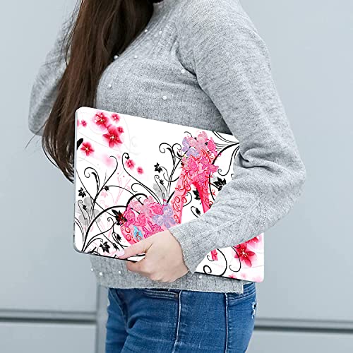 Butterflies High Heel 11.6 13 13.3 14 15 15.4 15.6 Inch Netbook Laptop Skin Sticker Reusable Protector Cover YNEK-124 - color: YNEK-124