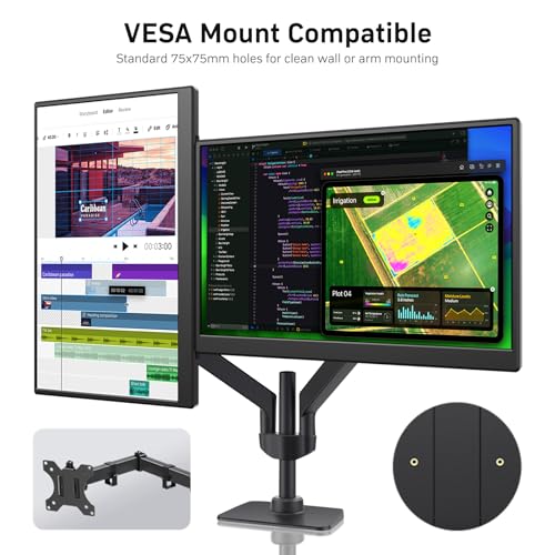 KQC 14 Inch Portable Monitor FHD 1200P, Ultra-Slim USB-C HDMI Plug & Play External Display, 100% sRGB Dual Speakers, Travel Laptop Monitor with Stand for PC Phone Xbox PS4/5 - size: 14 Inch 1200P