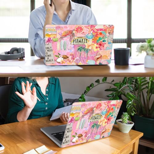 for MacBook Neo Case 13 inch 2026 A18 Pro (A3404), Anti-Scratch Protective Pattern Hard Shell Case, Trendy Laptop Cover with Keyboard Cover+Screen Film+Trackpad Film,Tropical Paradise - color: Tropical Paradise