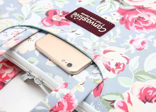Laptop Shoulder Messenger Bag for MacBook Air 13 inch,MacBook 14 inch and 13.3 Inch-14 inch Laptop (Blue Rose) - color: Blue Rose