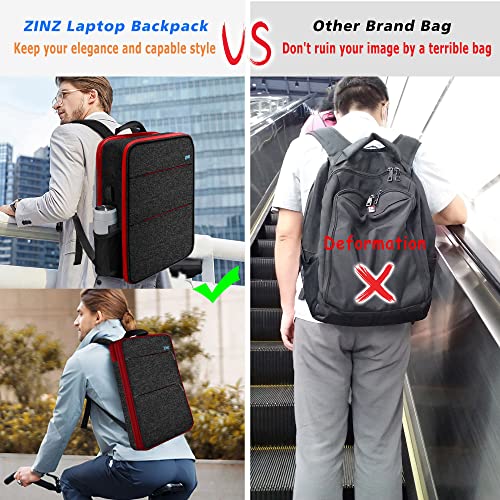 Slim & Expandable Laptop Backpack 15 15.6 16 Inch Case, Water Resistant Travel Backpack Compatible with MacBook Pro/Neo 16" 15", Dell XPS 15 16 and Most 15" 15.6" 16" Notebooks,B01RD01 - color: B01rd01, size: 15"-16"