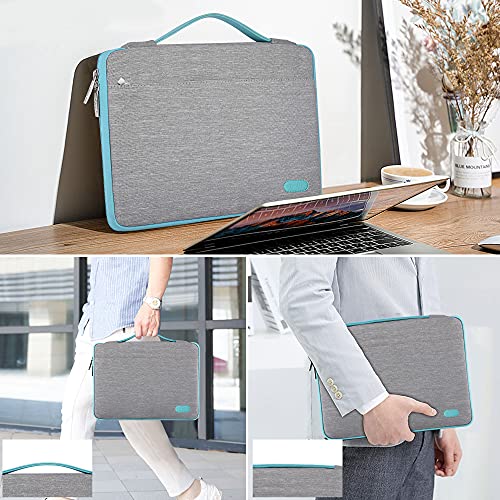 Hseok Laptop Sleeve 13-14 Inch Case Briefcase Compatible with MacBook Neo Pro 14 M5/M4/M3/M2/M1, All Models 13.3 Mac Air/Pro, XPS 13 14, Most Popular 13"-14" Notebooks,L01G04 - color: L01G04, size: 13"-14"