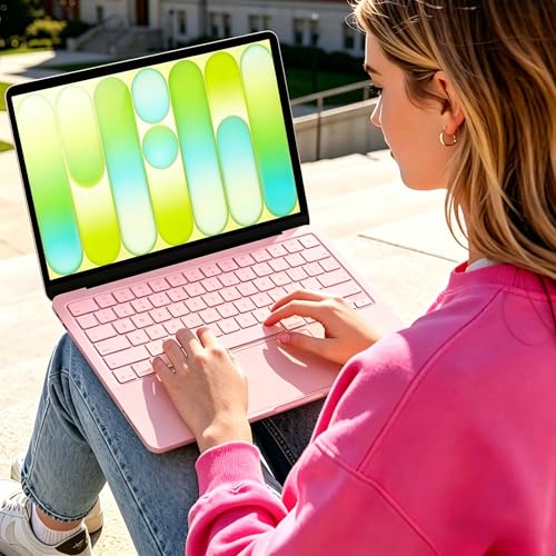 Palm Rest Protector for MacBook Neo 13 Inch, Palm Rest Cover Trackpad Cover Touch Bar Skin for MacBook Neo A18 Pro A3404 2026 - Pink - color: Pink