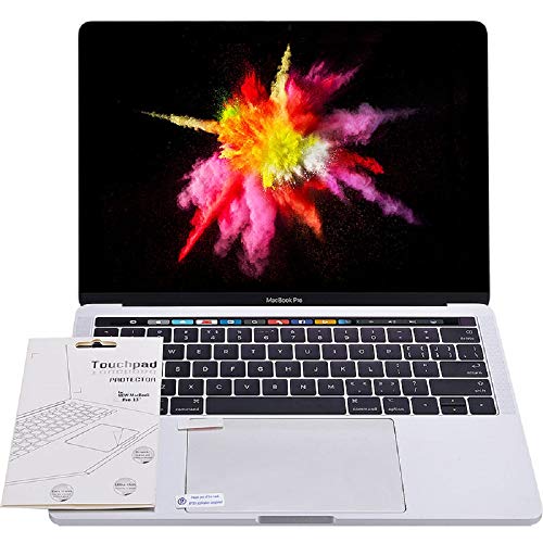 Se7enline for MacBook Pro 13 inch Touch Bar & Track Pad Protector 2020-2026 | 2 Pack Clear Touchpad Cover Skin Laptop Protective Accessories Anti-Fingerprint Anti-Scratch Dust-proof Waterproof Smooth - size: 13'' Macbook Pro (2020-Now Version)