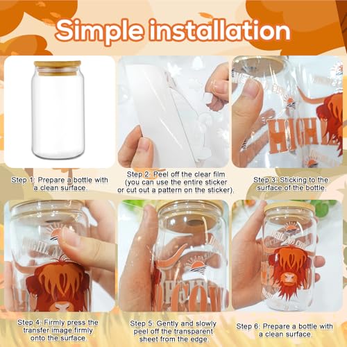 Rngmsi 30 Pcs Fall UV DTF Cup Wrap Pumpkin UV DTF Cup Stickers for 16 OZ | Fall Pumpkin, 16 OZ, Autumn, Waterproof UVDTF Transfer Decals, Glasses Cups Mug DIY Crafts - style: Fall Pumpkin