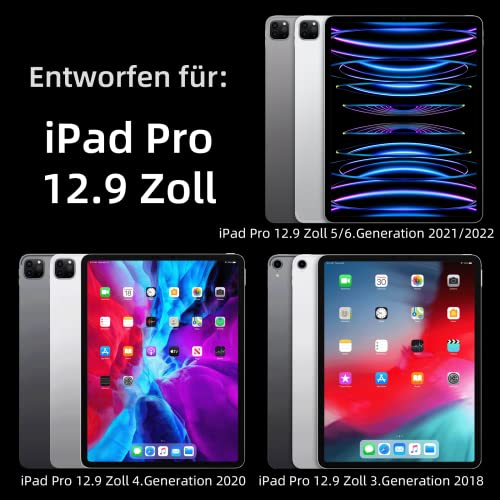 Pack of 3 Paper Film for iPad Pro 12.9 Inch (2022 M2/2021/2020/2018), Matte Paper Film Screen Protector for Writing Drawing Sketching - size: 12.9 inch ipad