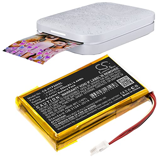 Cameron Sino New 600mAh / 4.44WhReplacement Battery Fit for HP Sprocket 200 1AS84-60006