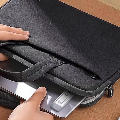 2Pcs Foldable Laptop Stand Portable Notebook Holder Adjustable Cooling Bracket For Laptop Tablet Ergonomic Laptop Tablet Stand - color: Black