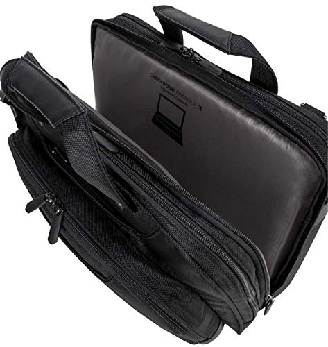 Targus Corporate Traveler Checkpoint-Friendly Traveler Laptop Case for 14-Inch Laptop, Black (CUCT02UA14S) - size: 14 inch, style: Bag