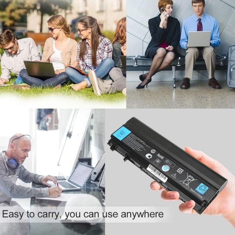 LQM 11.1V 97Wh New Laptop N5YH Battery for Dell Lattude E5540 E5440 | Compatble P/N: 312-1351 VXMC WONF NSYHe OM7T5 FOKBHC 1N9C0 7WBKO VVONF F49WX NVWGM CXF66 WGCW6 - color: NSYH9