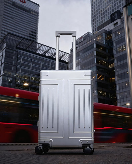 All Aluminum Carry On Luggage,Cut from Whole Aluminum Sheet,22x14x9 Airline Approved ,(3rd Generation,Premium Metal zipperless suitcase ) (silvery, 26inch) - color: silvery, size: 26 inch