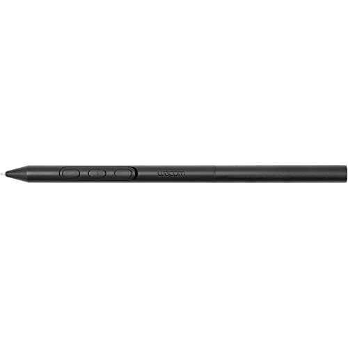 Wacom Pro Pen 3, Customizable w/Grips, Weight, 5 Standard & 5 Felt Nibs | 8,192 levels of pressure sensitivity, 3 side switches, Customize weight, grip thickness, pen buttons and center of balance