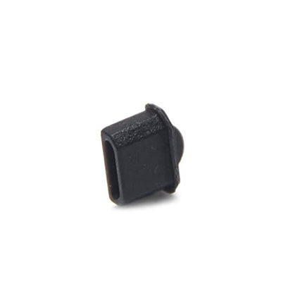20Pcs Micro HDMI Anti Dust Cover Plugs Silicone Protector Stopper Cap Black for Female Port Black for TV, Computer,WuJuntool