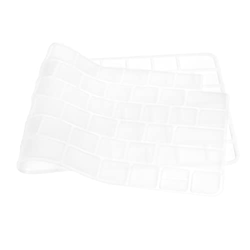 ProElife Keyboard Cover Skin for 2024-2021 Apple Magic Keyboard 3 with Touch ID A3118 A2449 Ultra Thin Silicone Keyboard Protector for iMac 24'' / Mac mini M4 M2 M1 Chip Keyboard Accessories (Clear) | Clear, Non-interference Design for ID Key, Dust-proof,