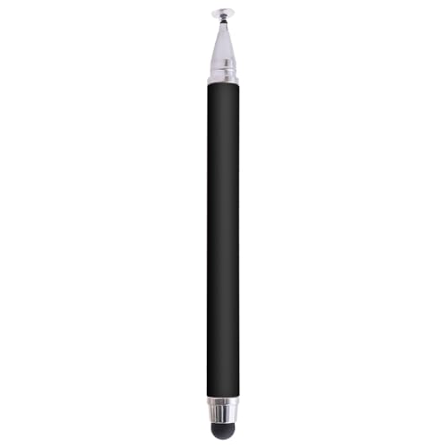 2 in 1 Stylus Pens for Touch Screens, High Sensitivity & Precision Capacitive Stylus for All Universal Touchscreen Devices (Black) - color: Black