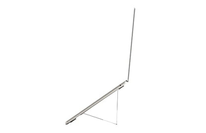 Paper-Thin Stand for MacBook,Laptop Riser, Slim Portable Ergonomic Ventilated Stand, 6 Adjustable Heights from 2.1" to 3.6", Compatible with Laptops Up to 18”, US Patented (Starlight) - color: Starlight