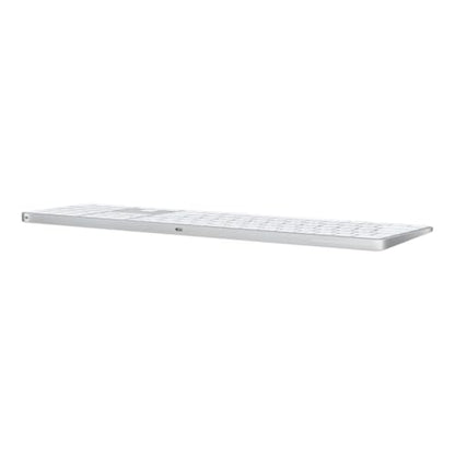 Apple Magic Keyboard with Touch ID and Numeric Keypad for Mac Models with Apple Silicon - US English - White Keys, Bluetooth, Bluetooth - color: White Keys, style: USB-C