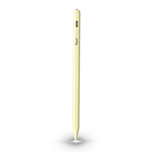 Stylus Pen Android for AMZ Tablet HD 10/Max 11 Compatible with Samsung/Lenovo,Accurate， Push-Button Switch On/Off,Long Battery Life+2Tips(NW Yellow) - color: NW Yellow