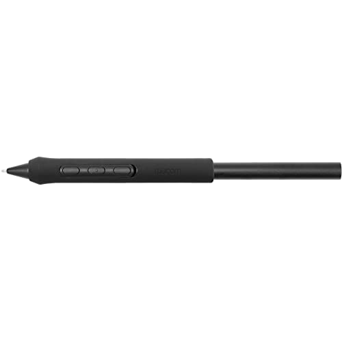 Wacom Pro Pen 3, Customizable w/Grips, Weight, 5 Standard & 5 Felt Nibs | 8,192 levels of pressure sensitivity, 3 side switches, Customize weight, grip thickness, pen buttons and center of balance