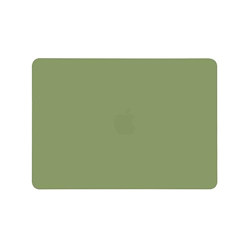 RUBAN Case Compatible with MacBook Air 13 Inch (Models: A1369 & A1466, Older Version 2010-2017 Release), Slim Snap On Hard Shell Protective Cover and Keyboard Cover (Chartreuse) - color: Chartreuse