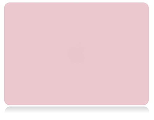 UESWILL Case for MacBook Air (15 inch, M2 M3 M4 M5, 2023 2024 2025 2026) Model A3448 A3241 A3114 A2941, Matte Hard Shell Cover + Microfiber Cloth, Rose Quartz - color: Rose Quartz, size: MacBook Air 15" (M2 M3 M4 M5)