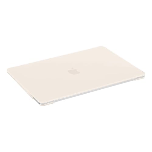 MOSISO Compatible with MacBook 12 inch Case A1534,2017-2015, Beige | Protective Scratch-Resistant Plastic Hard Shell Case & Keyboard Cover Skin - color: Beige