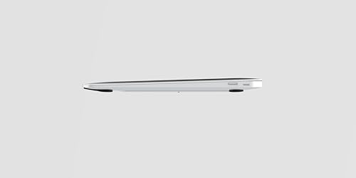 Paper-Thin Stand for MacBook, Laptop Riser, Slim Portable Ergonomic Ventilated Stand, 6 Adjustable Heights from 2.1" to 3.6", Compatible with Laptops Up to 18”, US Patented (Space Black) - color: Space Black